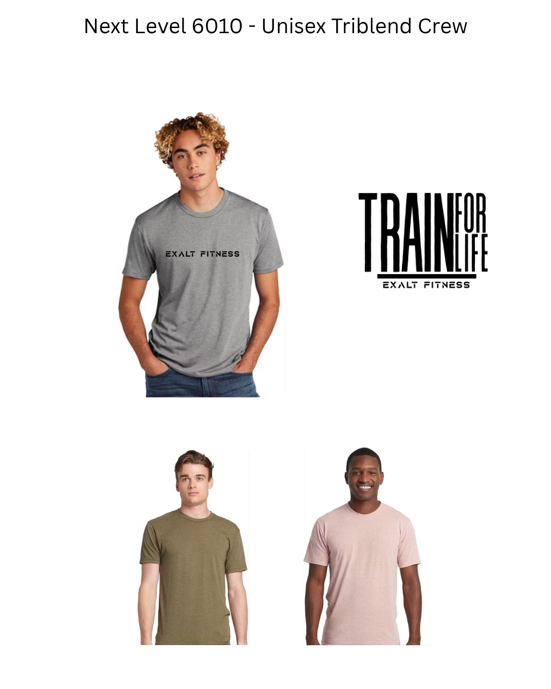 Next Level 6010 - Unisex Triblend Crew