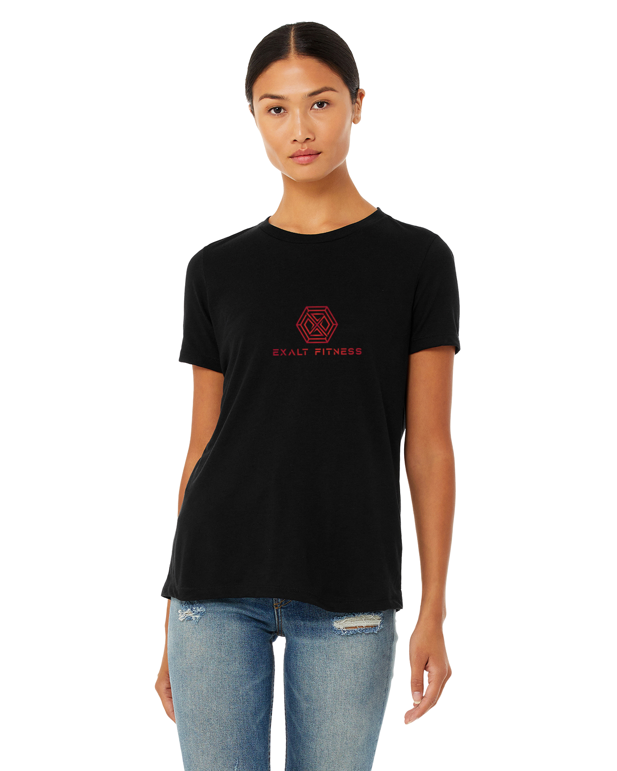 Ladies' Triblend Relaxed Jersey Short-Sleeve T-Shirt