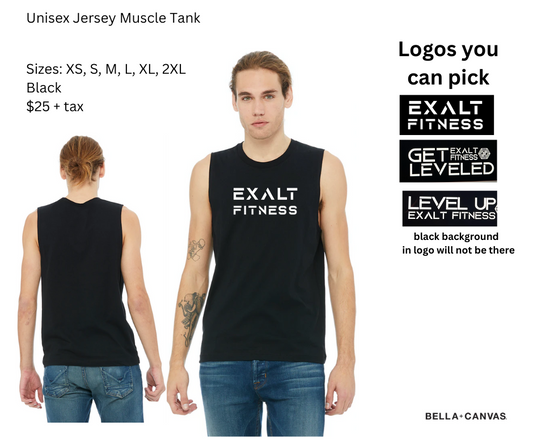 Unisex Jersey Muscle Tank