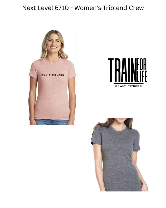 Next Level 6710 - Women's Triblend Crew