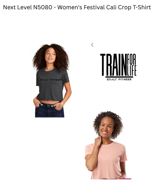Next Level N5080 - Women's Festival Cali Crop T-Shirt